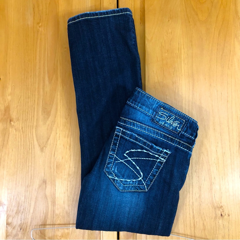 Silver Santorini cropped jeans